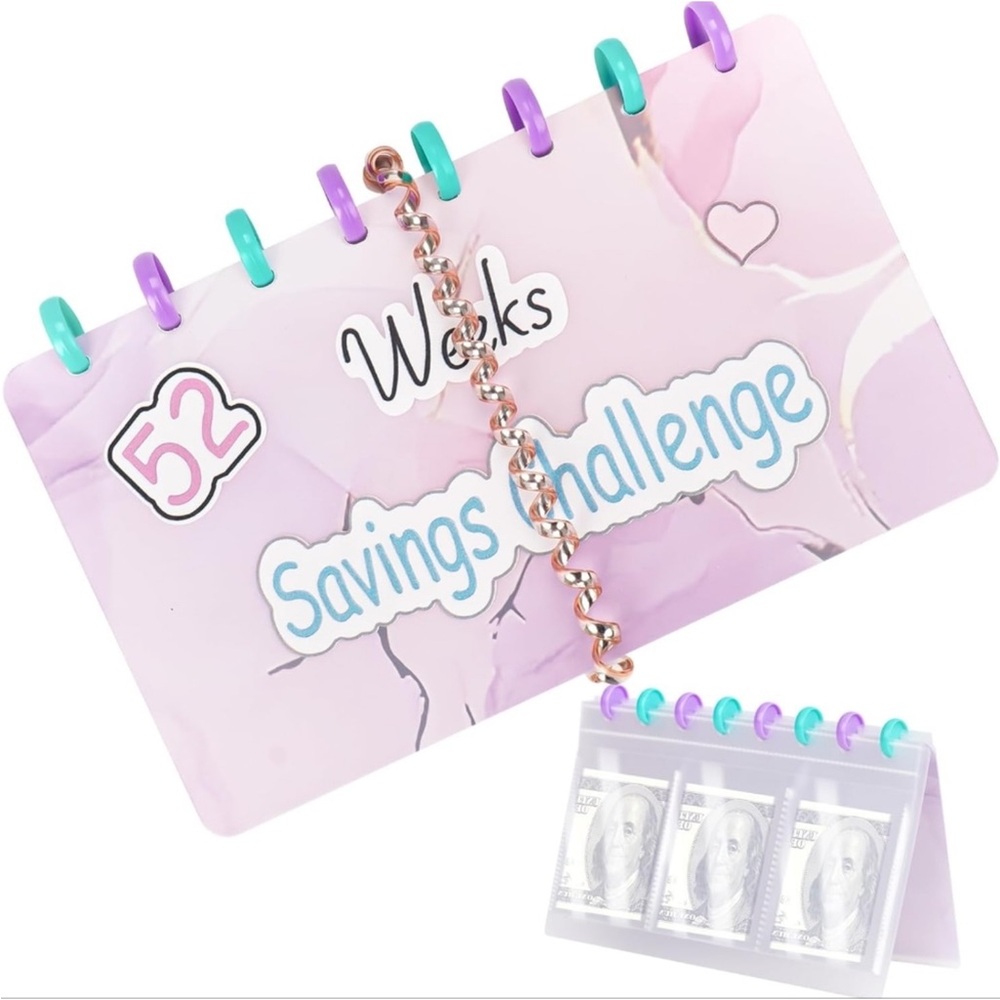 52 Weeks Savings Challenge Binder